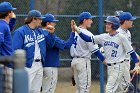 Baseball vs Nichols  Wheaton College Baseball vs Nichols College. - Photo By: KEITH NORDSTROM : Wheaton, baseball